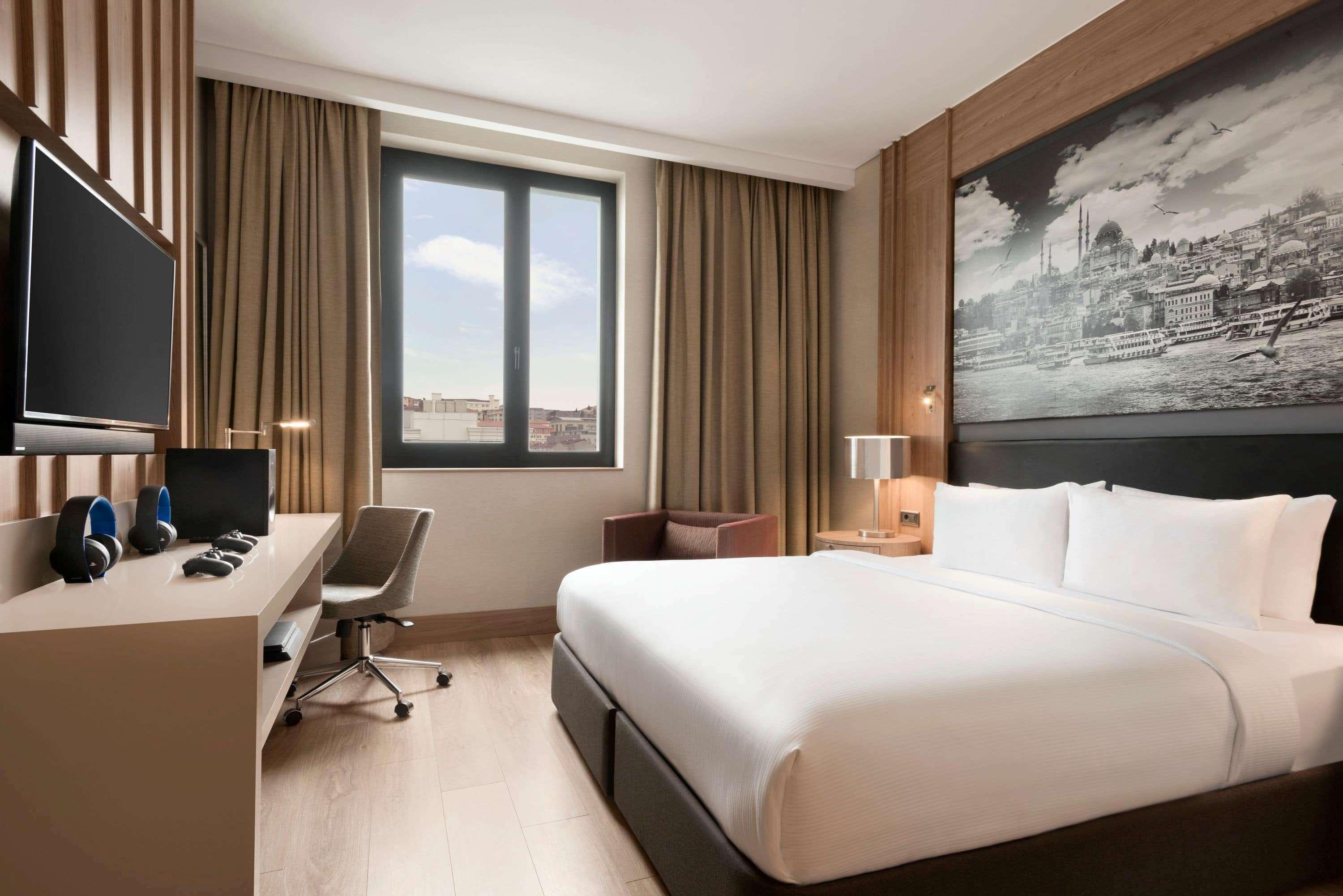 Tryp By Wyndham Istanbul Basin Ekspres Hotel Exterior foto A room at the hotel