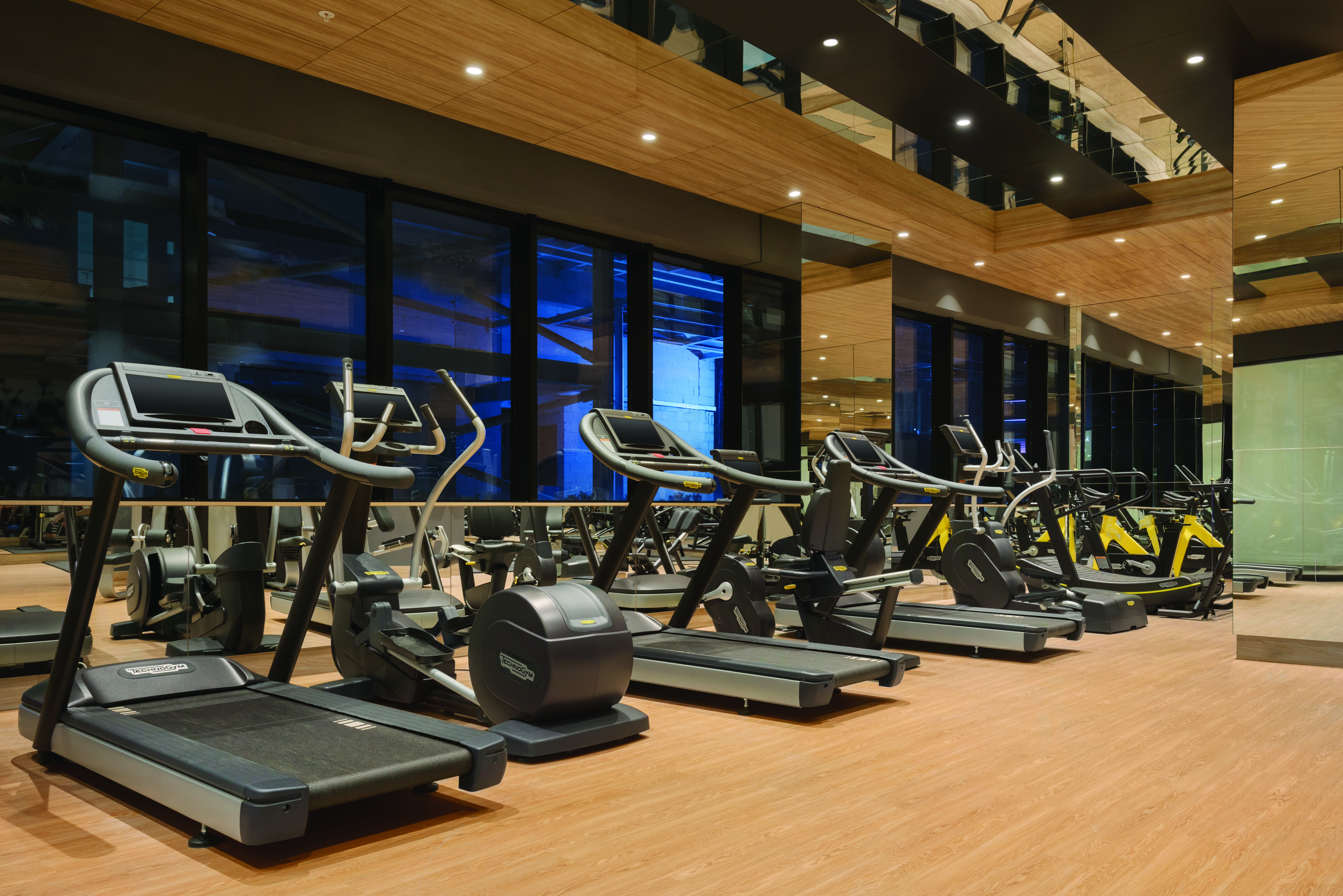 Tryp By Wyndham Istanbul Basin Ekspres Hotel Exterior foto The gym at the hotel