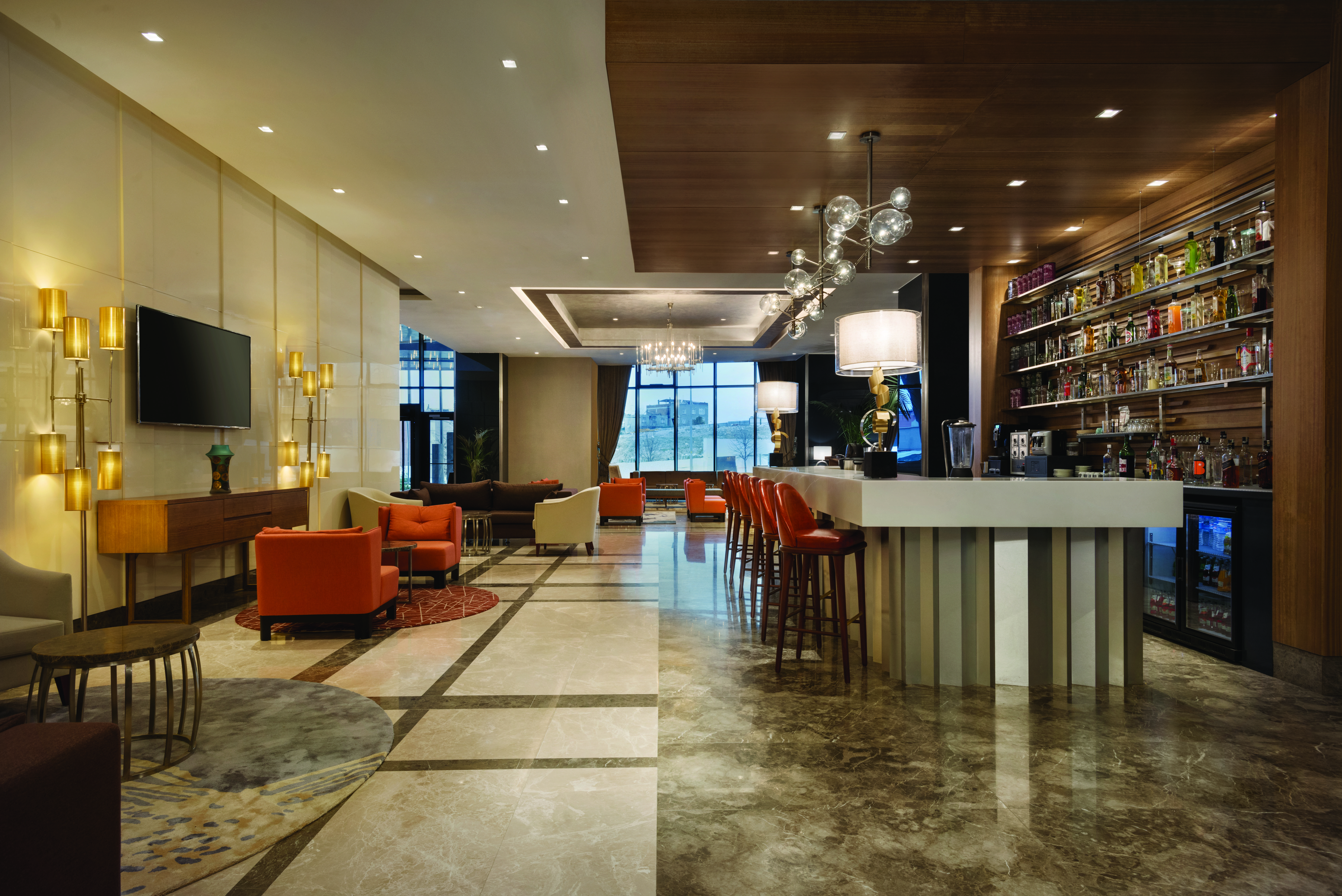Tryp By Wyndham Istanbul Basin Ekspres Hotel Exterior foto The bar at the hotel